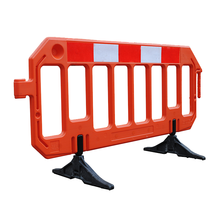 Plastic road barrier Plastic road barrier