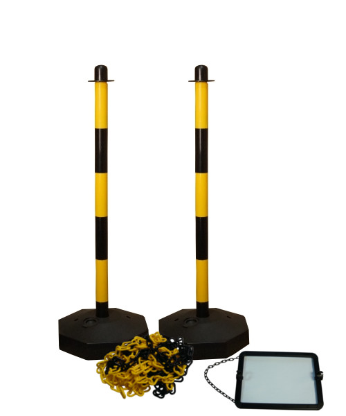 Yellow and black bars Yellow and black bars