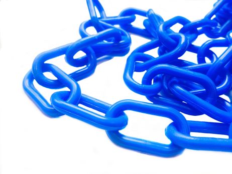 Chain 6mm - blue