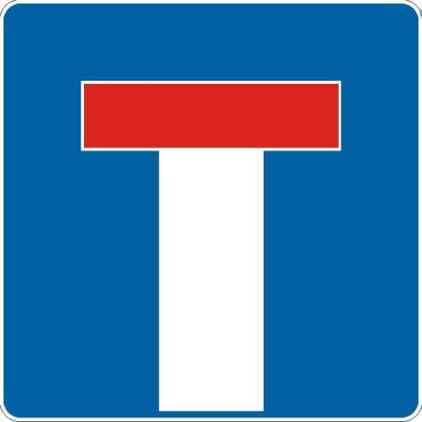 Sign D-4a 600x600 mm I generation reflex + handles in a set.