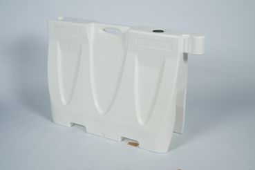 Road barrier U-14 / U-25 80 cm high - white