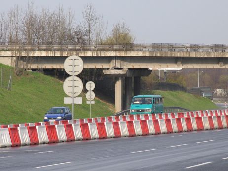 Road barrier U-14 / U-25 50 cm