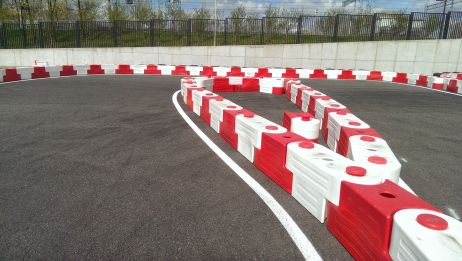 Karting barrier 15kg (red)
