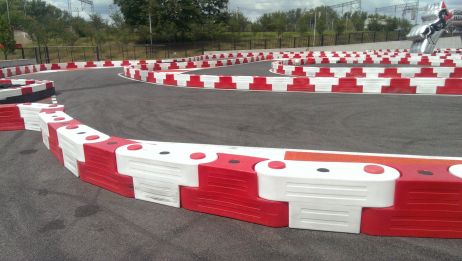 Karting barrier 15kg (red)
