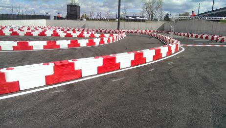 Karting barrier 18kg (red)