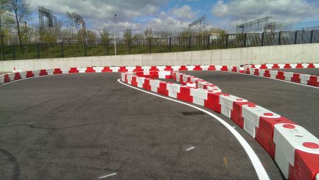 Karting barrier 21kg (white)