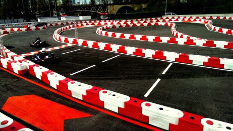 Karting barrier 9kg (red)