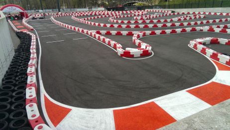 Karting barrier 9kg (white)