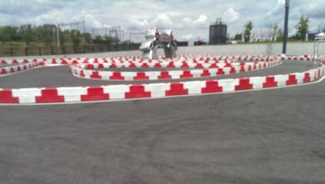 Karting barrier 9kg (white)