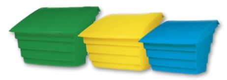 Sand and salt container 70 L (100 kg) green