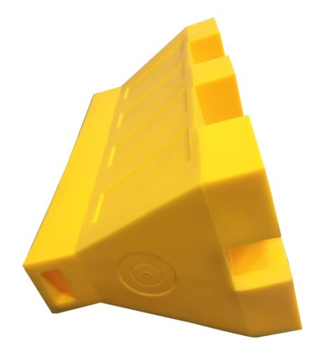 Road barrier U-14 / U-25 50 cm high-yellow