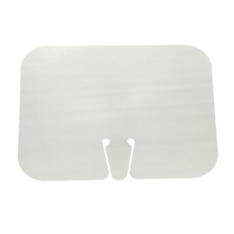 Sign for the bollard - CLIP white