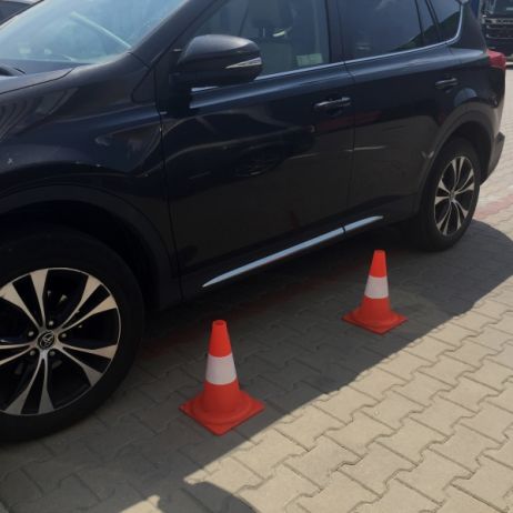 Cone 34 cm in reflective PVC