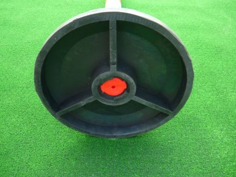 Warning post 100 cm x fi 6 cm - rubber