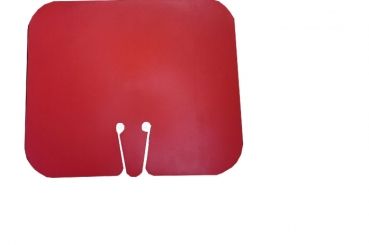 Sign for the bollard - CLIP orange