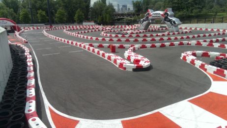 Karting barrier 9kg (red)