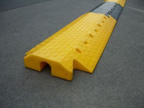 black cable / fire hose protector