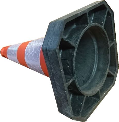 Cone 50 cm PE / REC - reflective