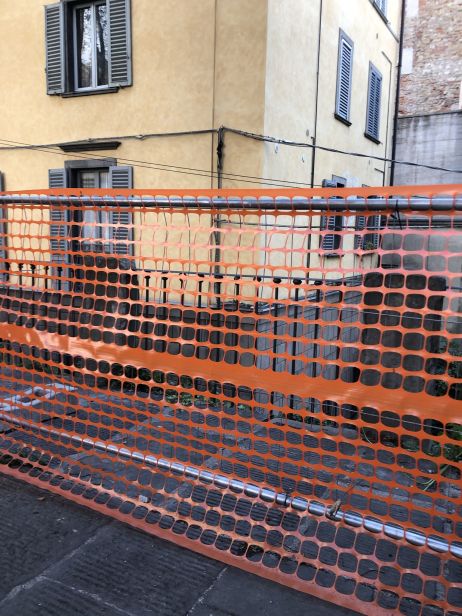 Orange HDPE Construction Mesh 150 cm x 50 m