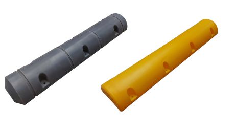 Gray PE parking limiter