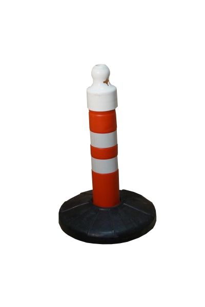 Warning post 65 cm x fi 11 cm - rubber