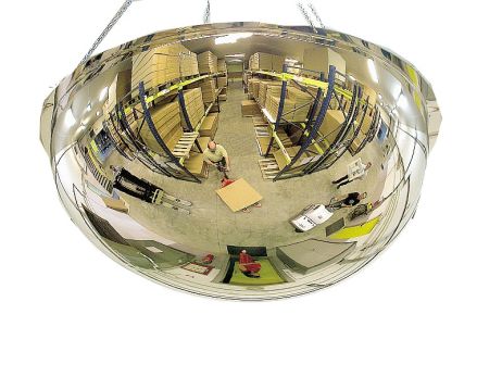 Industrial mirror 1/2 acrylic sphere ø 90