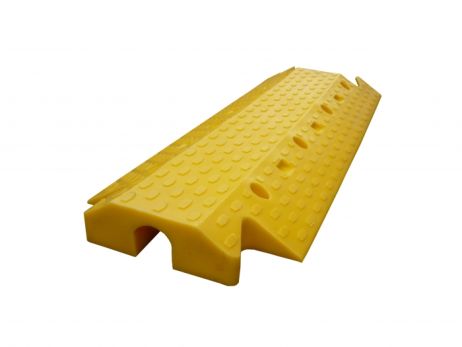 yellow cable / fire hose protector