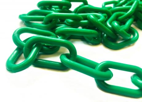 Chain 6mm - green