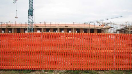Orange Construction Safety Mesh 1x50 m
