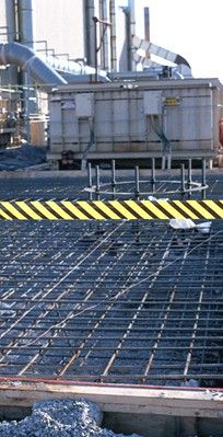 Warning tape - yellow / black - roll 100 rm x 80 mm