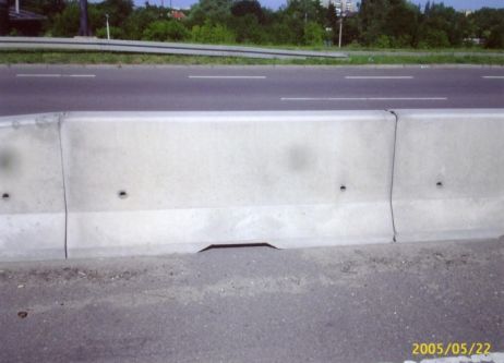 Concrete barrier CE certificate