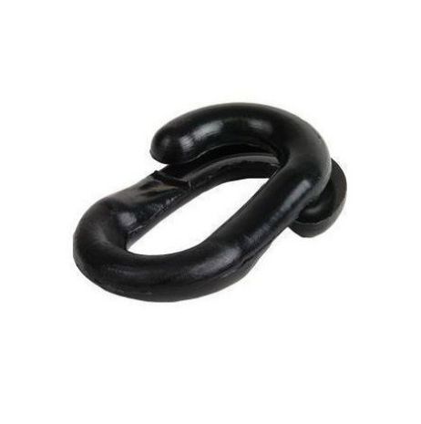 "O" chain coupler - black