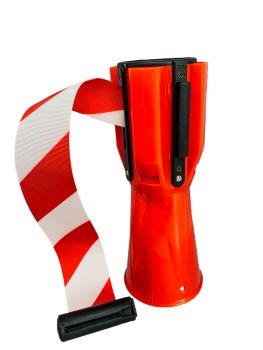 Traffic Cone Topper - 2,5 m - red/white