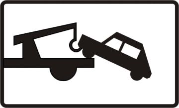 Sign T-24 640x385 mm I generation reflex + handles set.