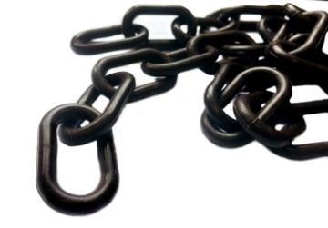 8mm chain - black