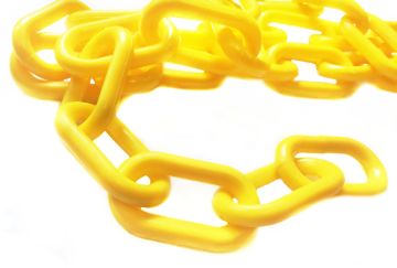 Chain 6mm - yellow