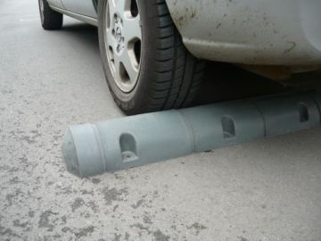 Parking limiter PE gray