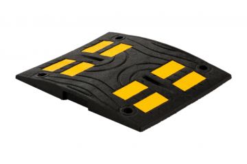 middle element 600x500x50 mm rubber speed bump