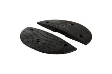 End of a speed bump with a drive-on length of 60 cm