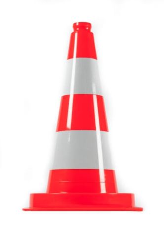 Traffic cone 500 mm PVC 