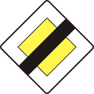 Sign D-2 600x600 mm I generation reflex + handles in set