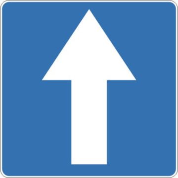 Sign D-3 600x600 mm I generation reflex + handles in a set.