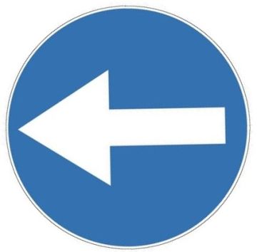 Sign C-3 reflection I + handle set