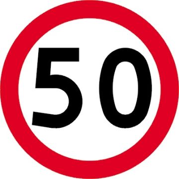 Sign B-33 (50) 600 mm I generation reflex + handles set.