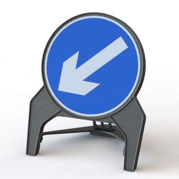 Tripod to the sign - ROUND