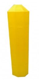 U-5 post - without stripes of yellow reflective foil