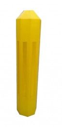 U-5 post - with the second generation yellow reflective foil