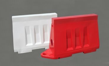 Road barrier U-14 / U-25 80 cm high - white