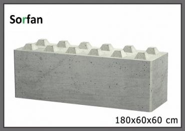 BetonBlok 180x60x60