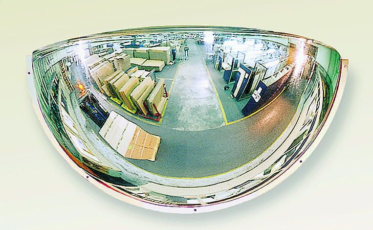 Industrial mirror 180 ° spherical 50 cm
